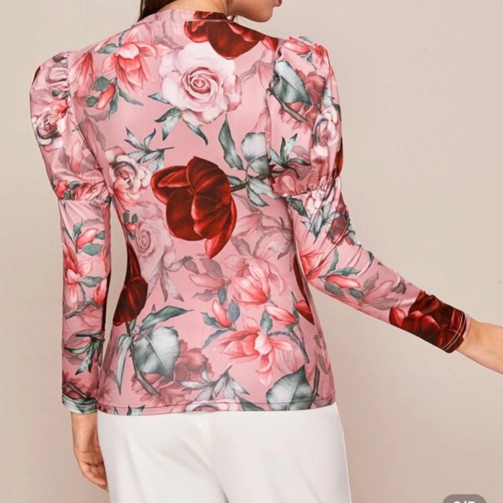 🎉HP🌹SHEIN Elegant Long Sleeve ⚠️1 Large Left - Picture 3 of 6